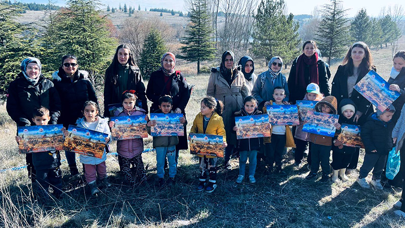 Kütahya’da Öğrenciler “Yeşil Vatan” Için Doğa Yürüyüşü Yaptı (2)