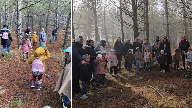 Kütahya’da Öğrenciler “Yeşil Vatan” Için Doğa Yürüyüşü Yaptı (3)