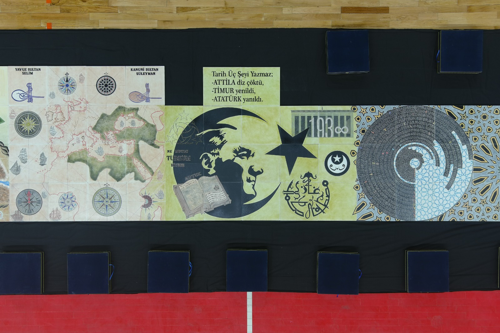 Kütahyalı Çini Ustası 27 Metrelik Çini Esere Türk Tarihini Nakşetti (4)