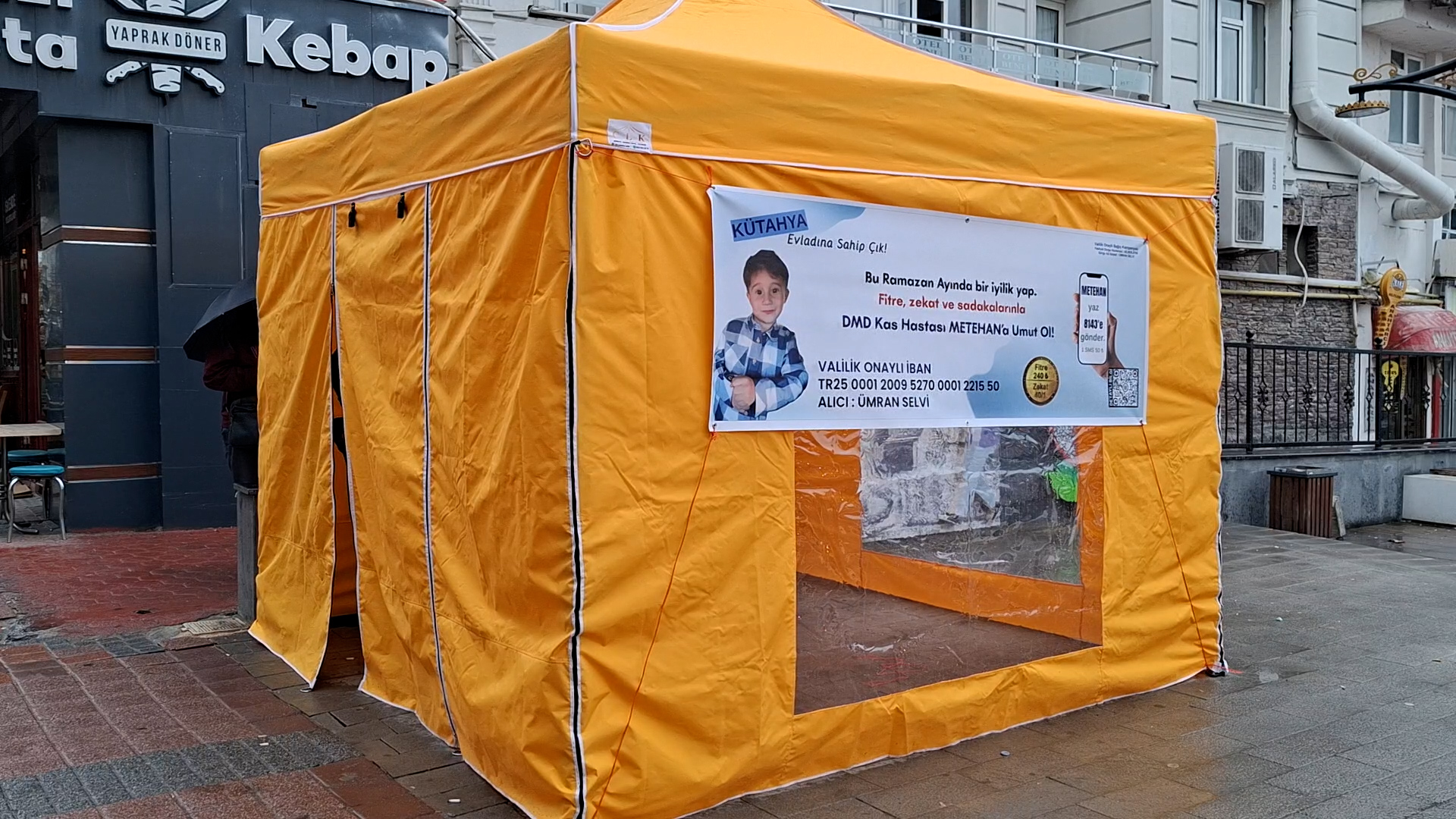 Kütahyalı Metehan Için Yardım Çadırı (1)