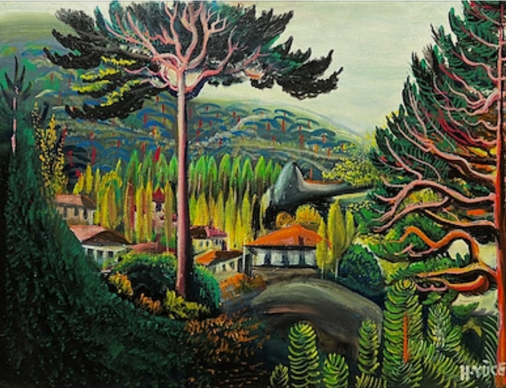 Kütahyalı Naif Ressam Hüseyin Yüce’yi Torunu Anlattı 1