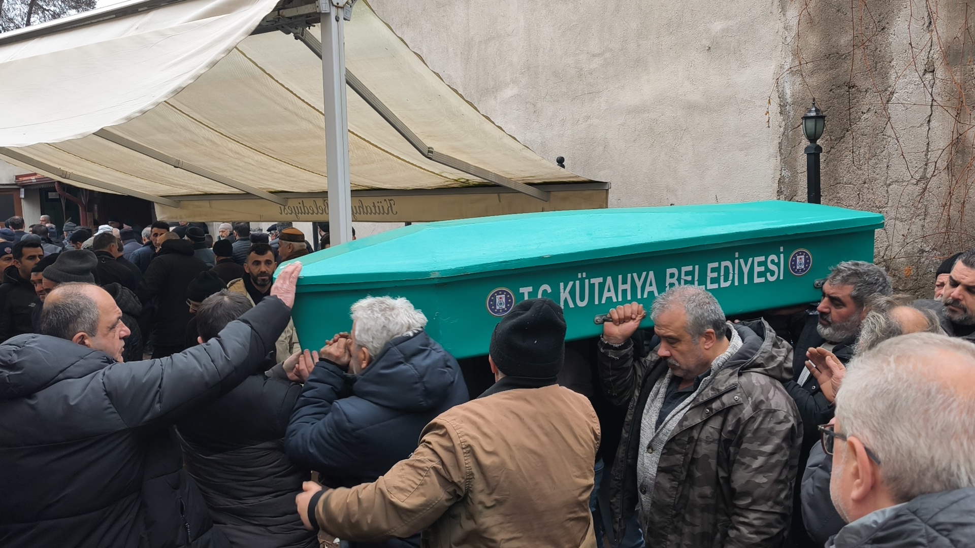 Kütahyalı Otobüs Şoförünün Cenazesi Defnedildi (1)