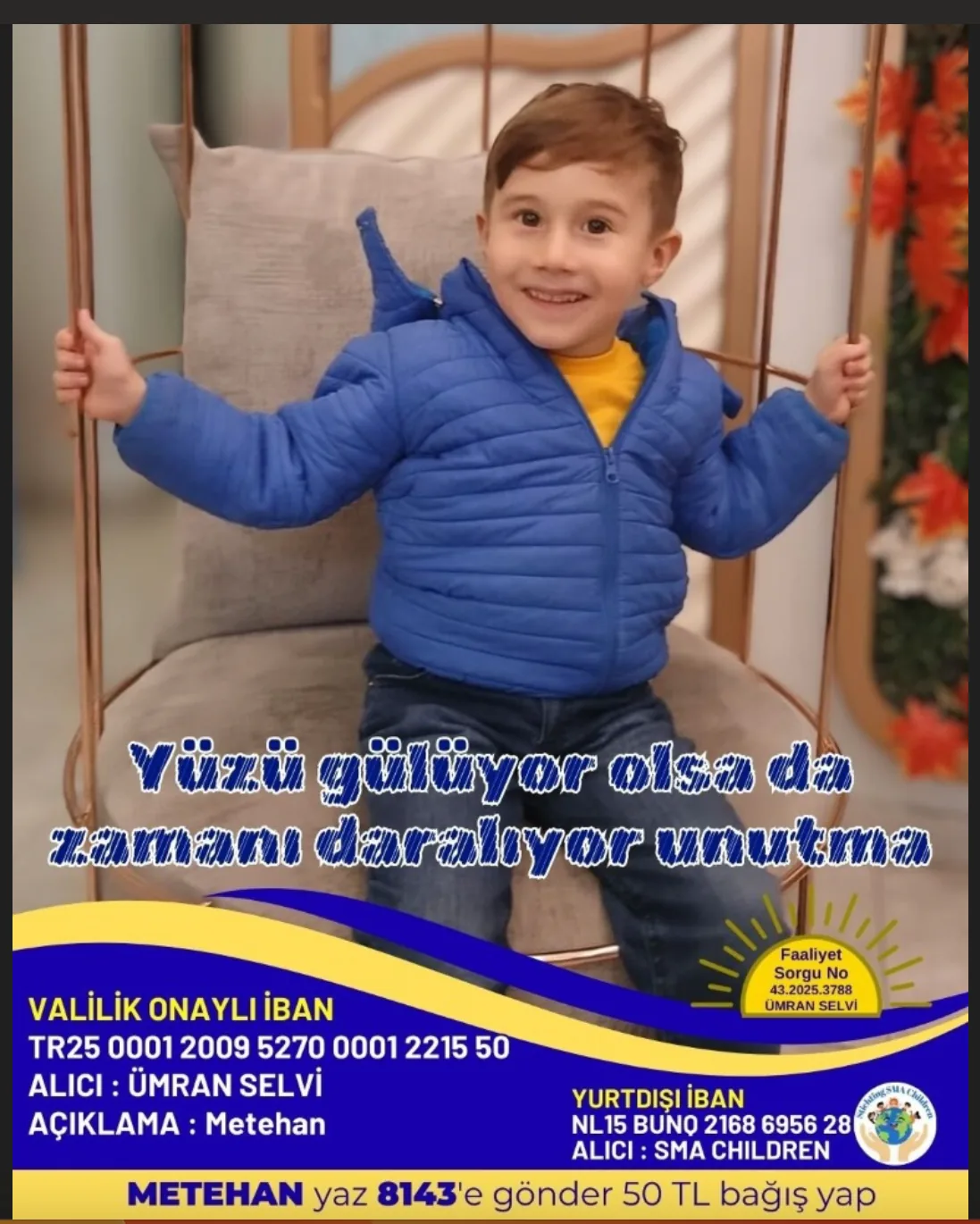 Kutso’dan Küçük Metehan Için Destek Kampanyası-1