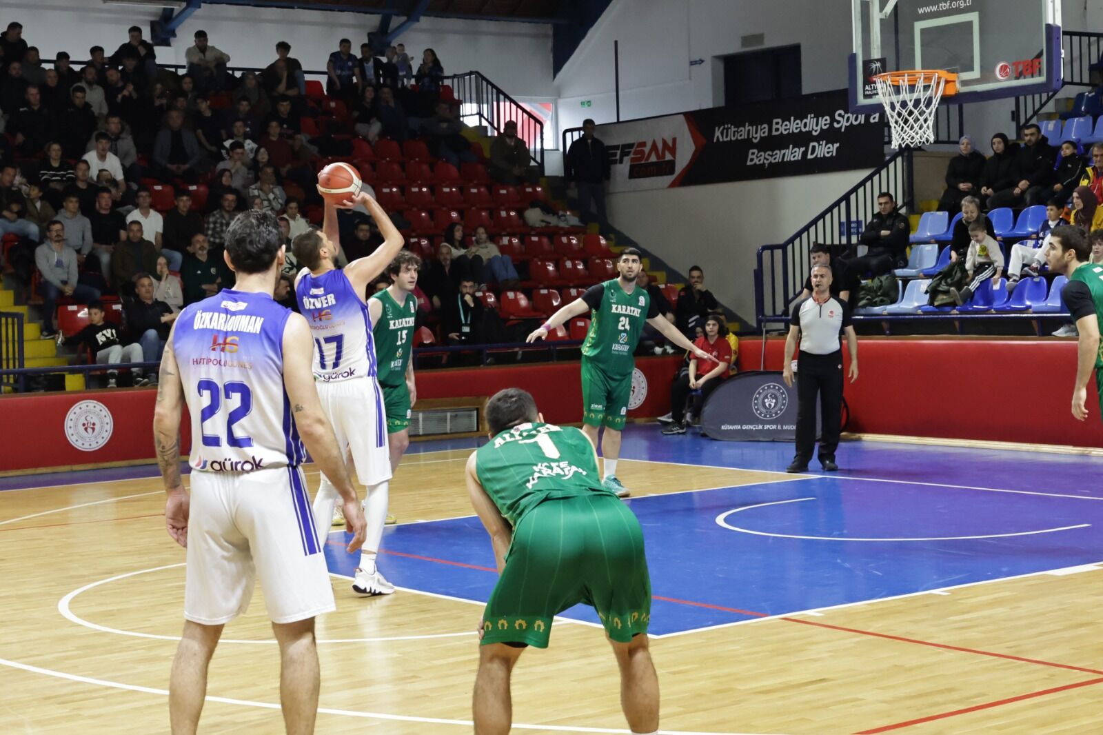 Kütahya Belediyespor, Play Off'ta Çeyrek Finalde (4)