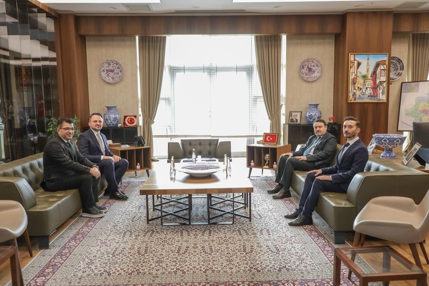 Kütahya Gençlik Ve Spor Heyetinden Vali Işın’a Ziyaret