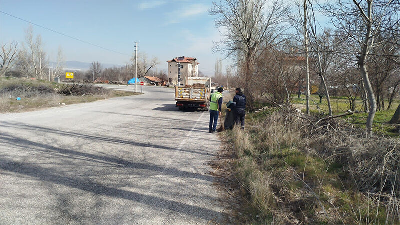 Kütahya Okçu Mahallesi’nde Cadde Temizliği Yapıldı (4)