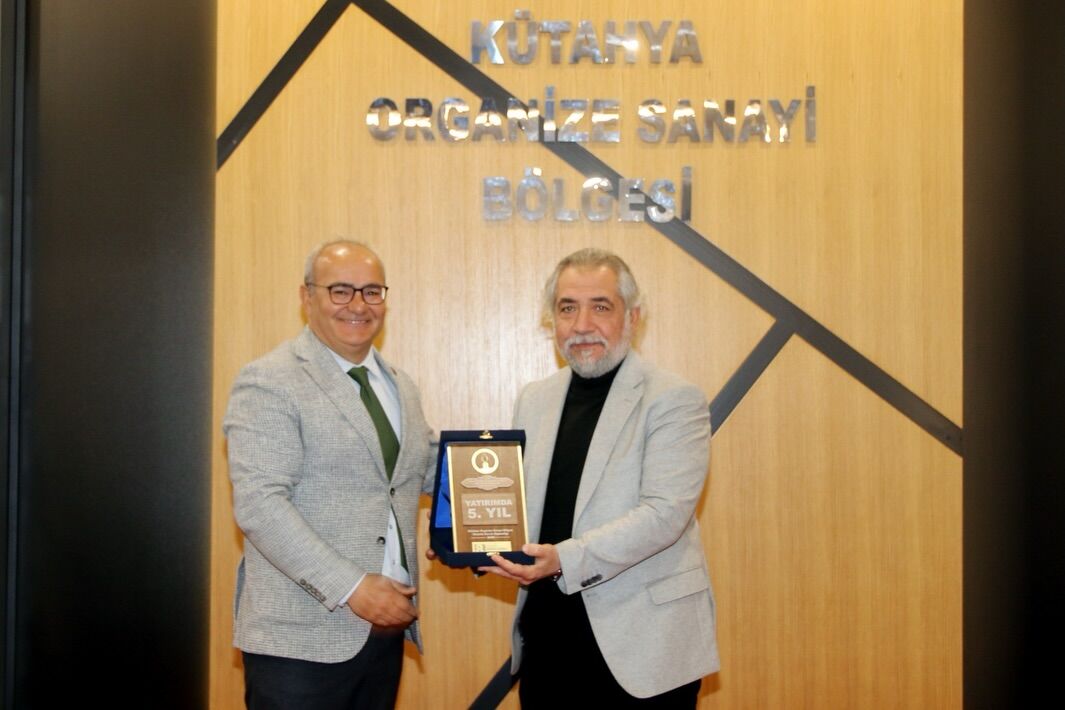 Kütahya Osb’de Firmalara Başarı Ve Emek Ödülü