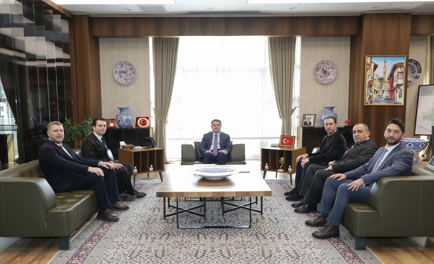 Kütahya Valisinden Smmmo’ya Muhasebeciler Haftası Kabulü