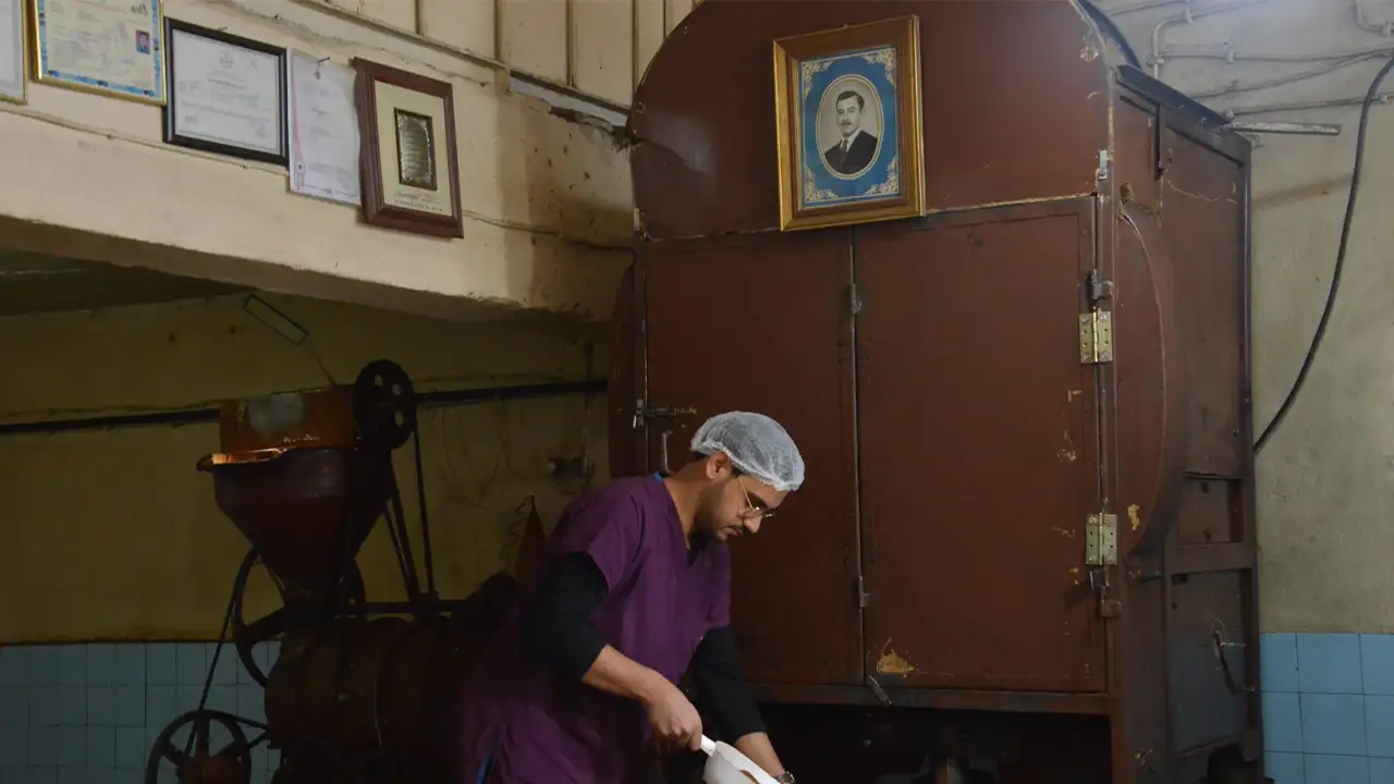 Kütahya'da Dede Mirası Makine Ile Dibek Kahvesi Üretiyor5