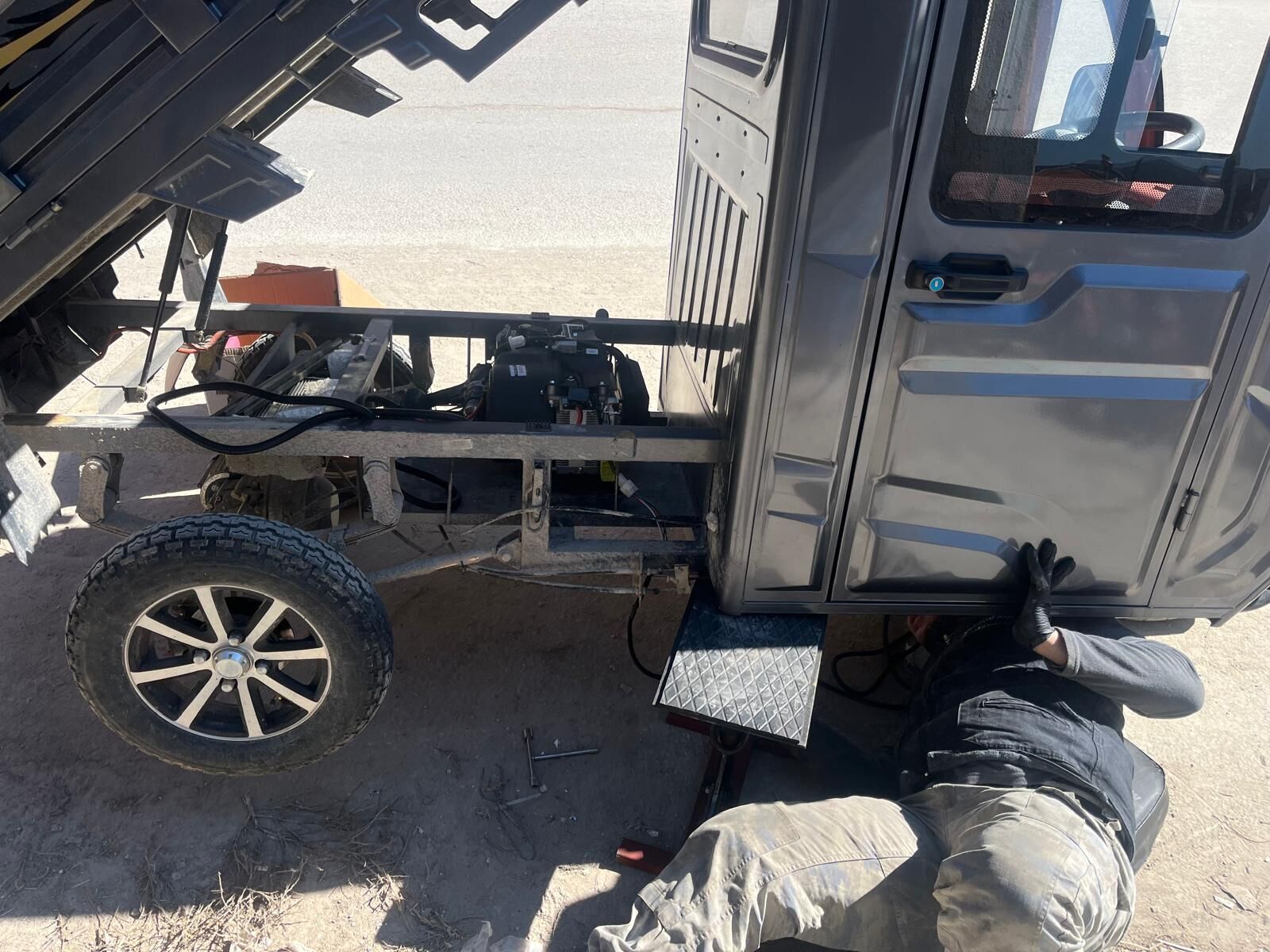 Kütahya’da Müşterileri Istedi Motor Ustası “Hibrit” Yaptı (1)