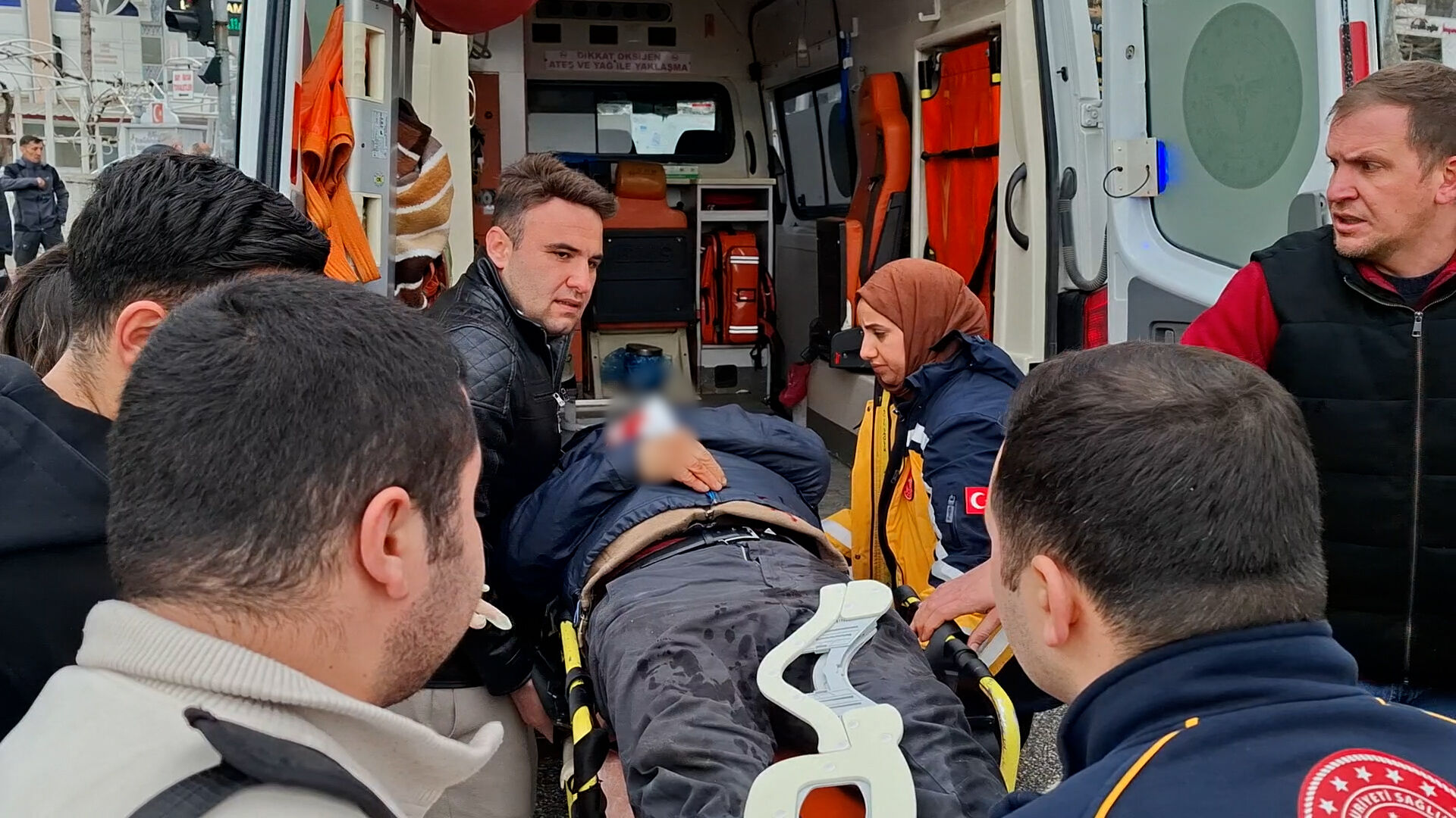 Kütahya’da Parmak Kopartan Trafik Kazası (2)