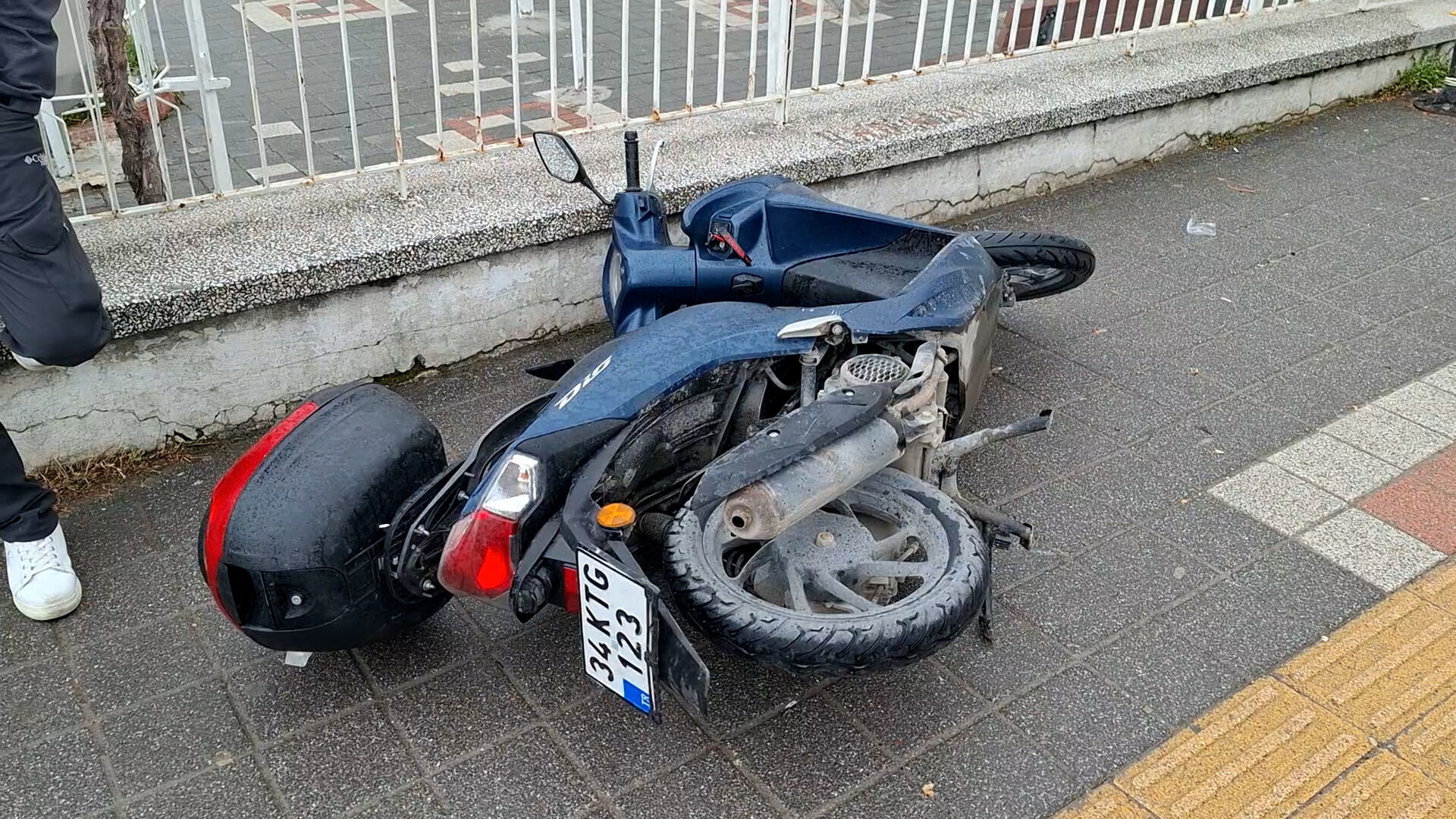 Kütahya’da Parmak Kopartan Trafik Kazası (3)