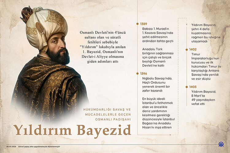 Osmanlı’nın Savaşçı Sultanı Yıldırım Bayezid 1