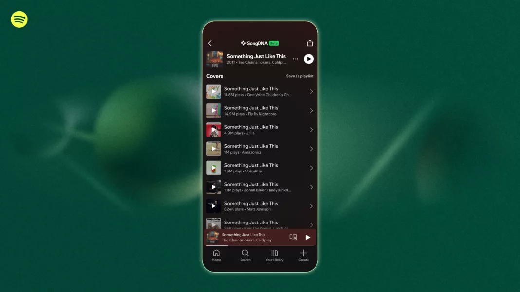 Spotify Songdna Özelliği Yayında1
