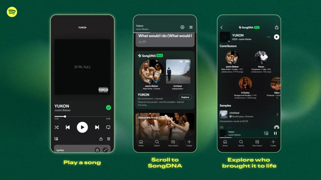 Spotify Songdna Özelliği Yayında2