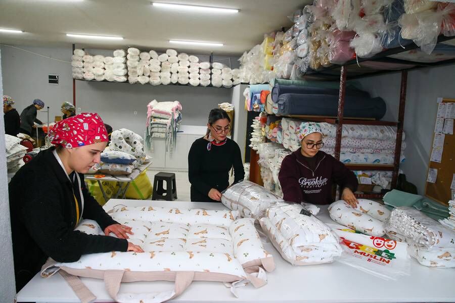 Uşak’ta Kadın Girişimci Evde Başladı, 11 Kadına Istihdam Sağladı (4)