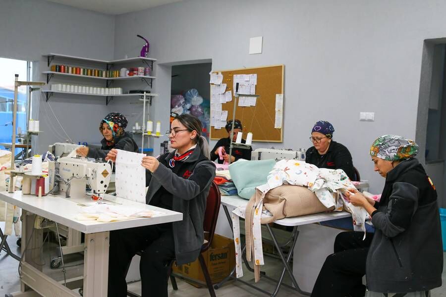 Uşak’ta Kadın Girişimci Evde Başladı, 11 Kadına Istihdam Sağladı (5)