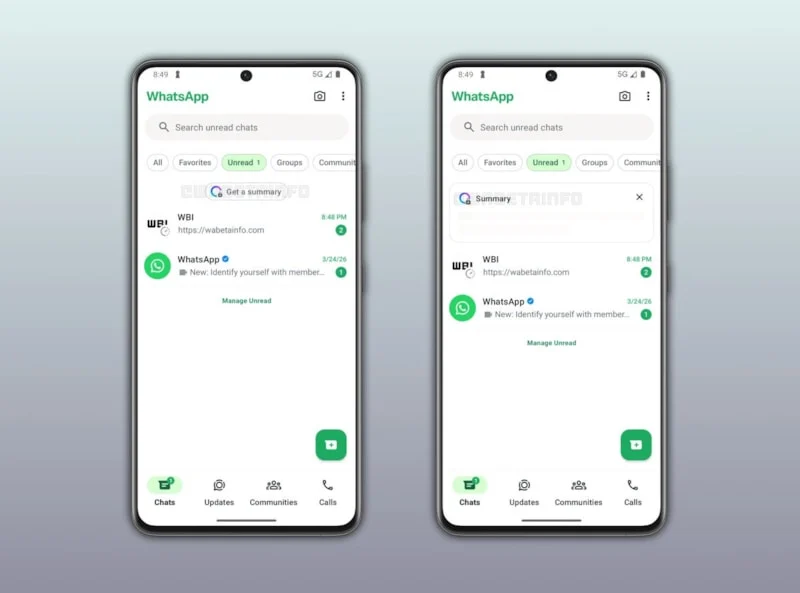 Whatsapp, Yapay Zeka Destekli Sohbet Özetlerini Test Ediyor1