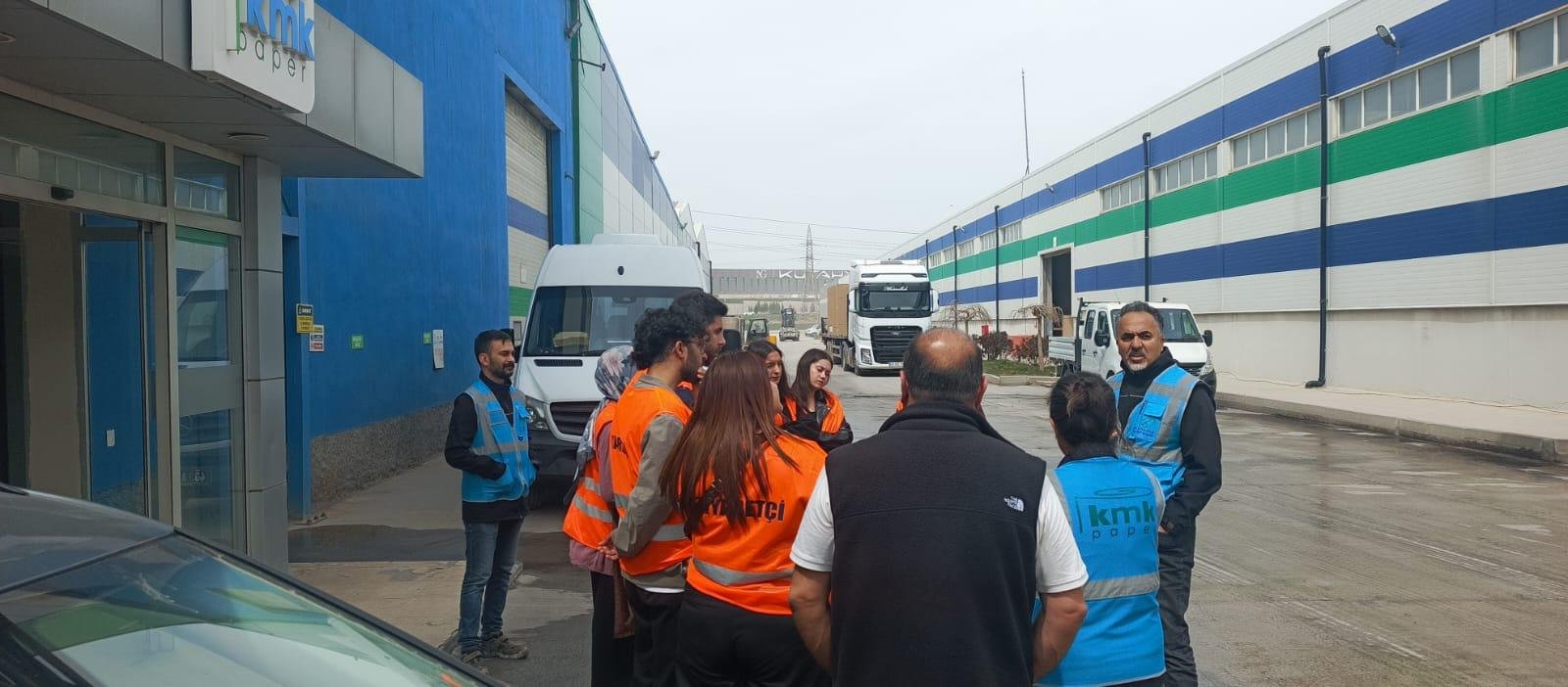 Kütahya Entegre Kağıt’ta üretim süreçleri incelendi-2