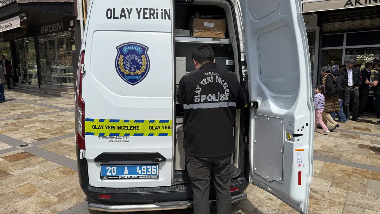 Denizli’de Silahlı Kavga 1 Kişi Yaralandı 1