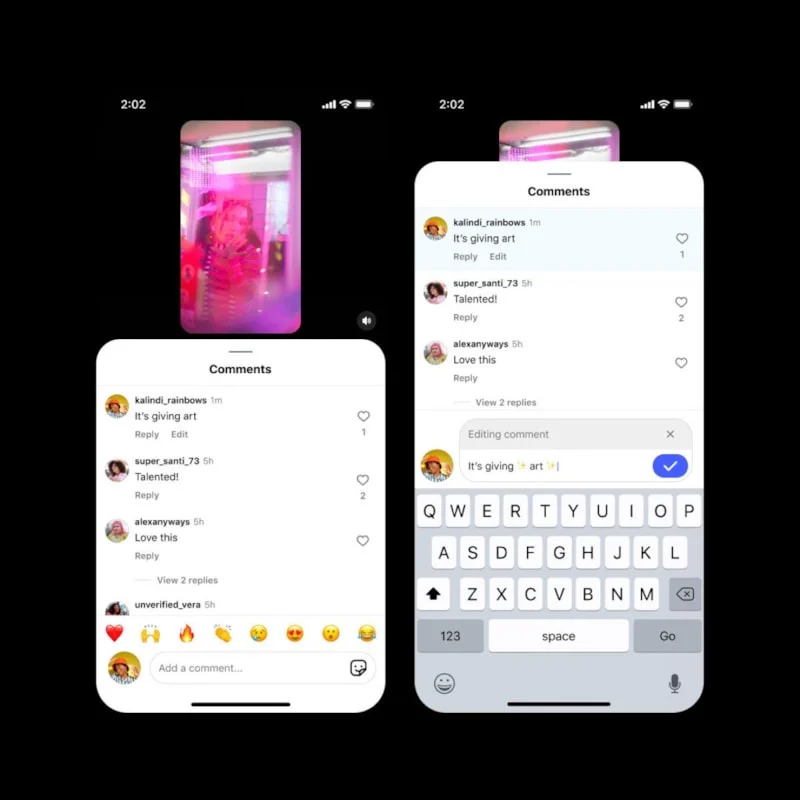 Instagram’a Yorum Düzenleme Özelliği Geldi2