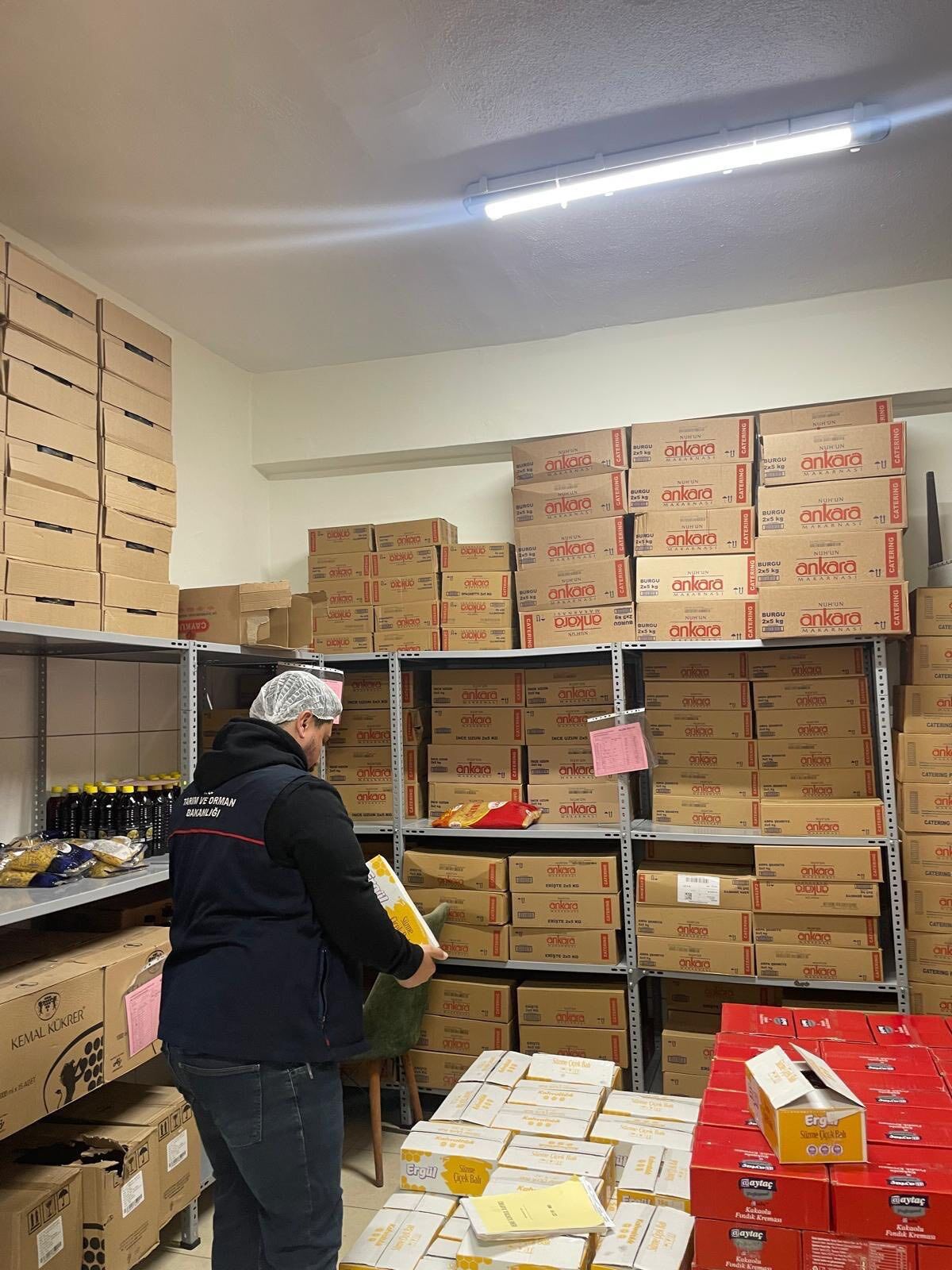 Kütahya Emet’te Gıda Depolarına Yönelik Denetimler Sürdü