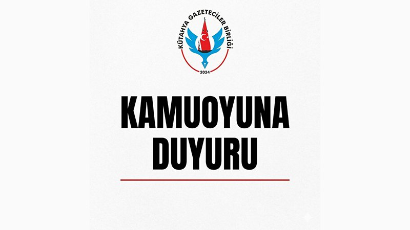 Kütahya Gazeteciler Birliği’nden Sert Tepki “Kütahya’ya Yönelik Ifadeler Kabul Edilemez” (2)