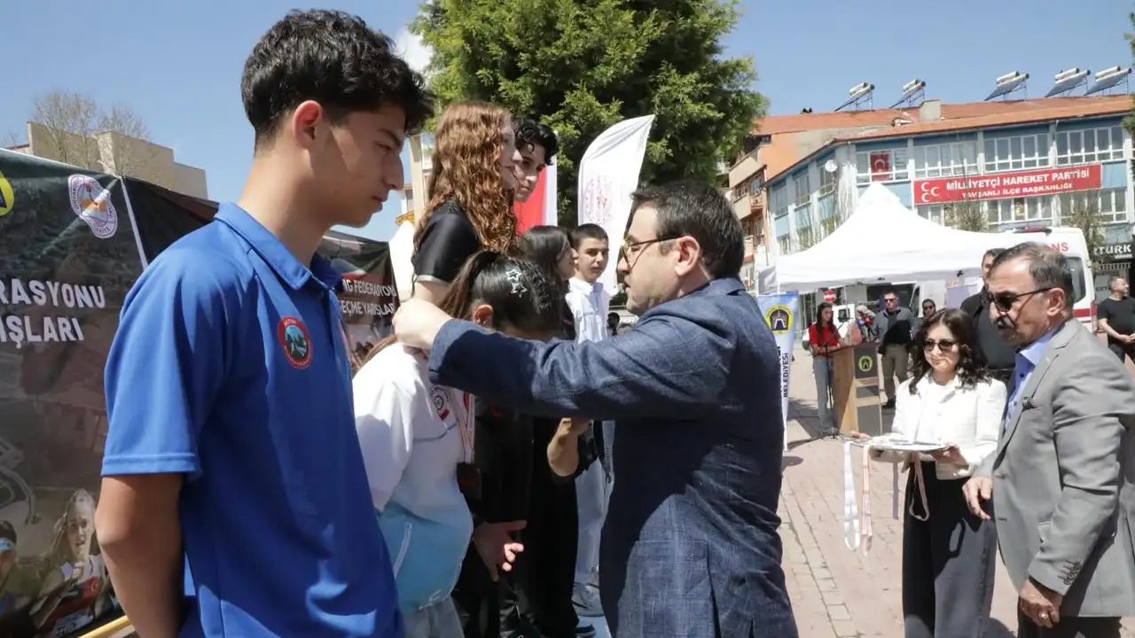 Kütahya Tavşanlı’da Oryantiring Ödül Töreni Düzenlendi