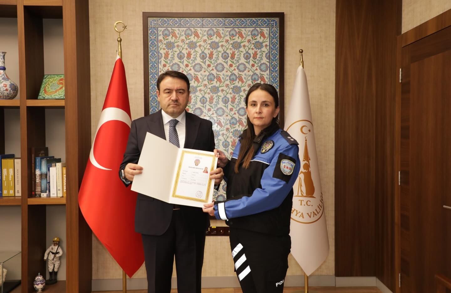 Kütahya Valisi Musa Işın Polis Haftası Heyetini Kabul Etti5