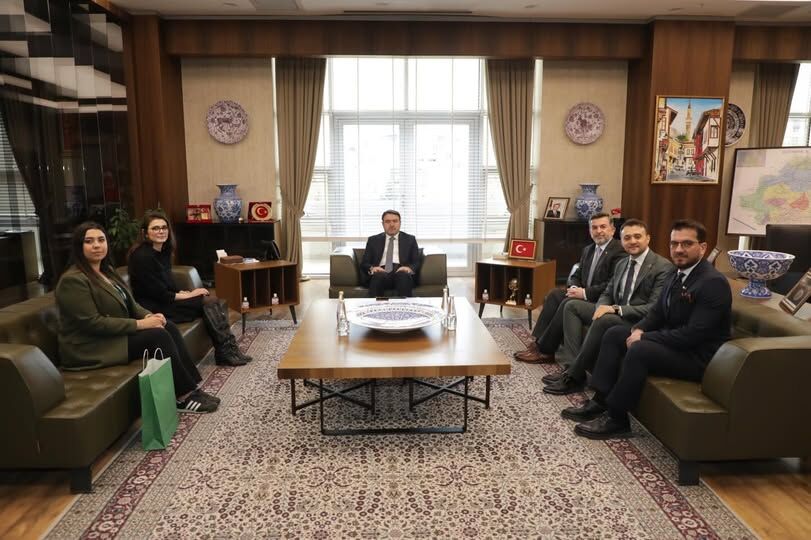 Kütahya Valisi Musa Işın Yeşilay Heyetini Kabul Etti-1