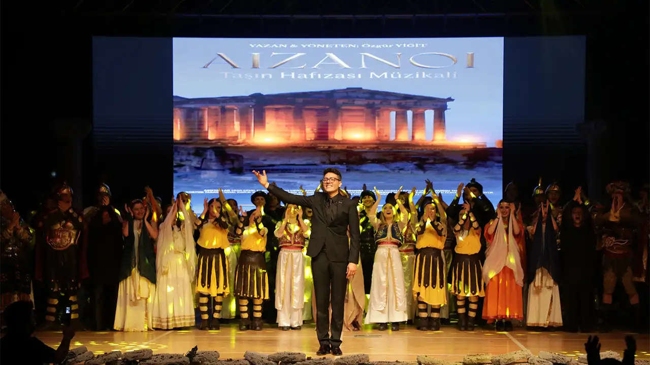 Kütahya’da Aizanoi Antik Kenti Müzikali Sahnelendi3