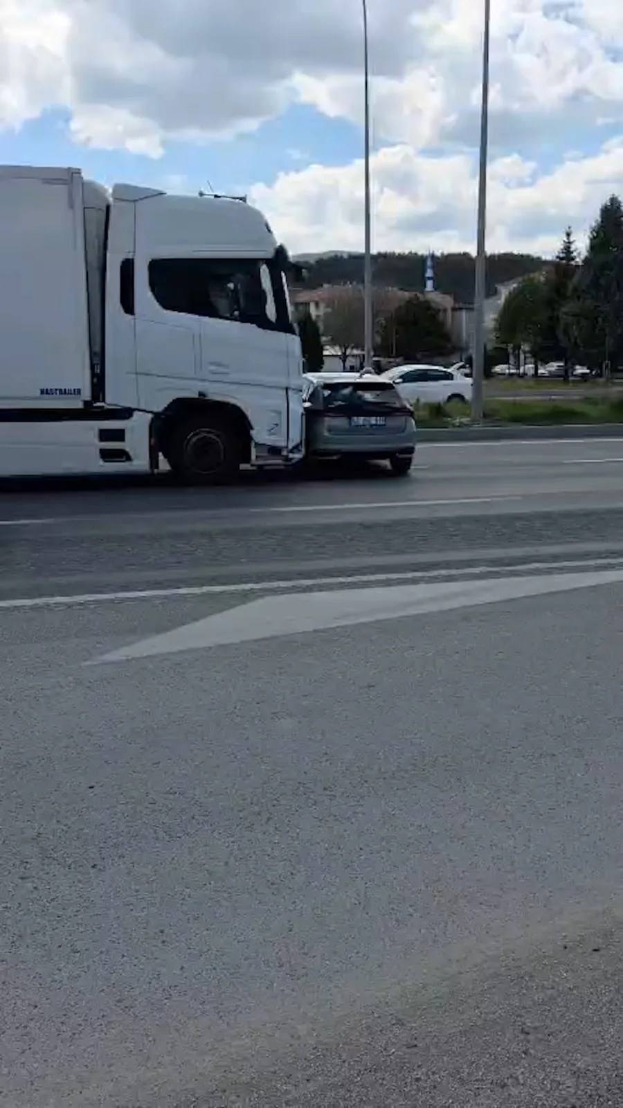 Kütahya’da Hatalı Sollama Kazaya Neden Oldu 1