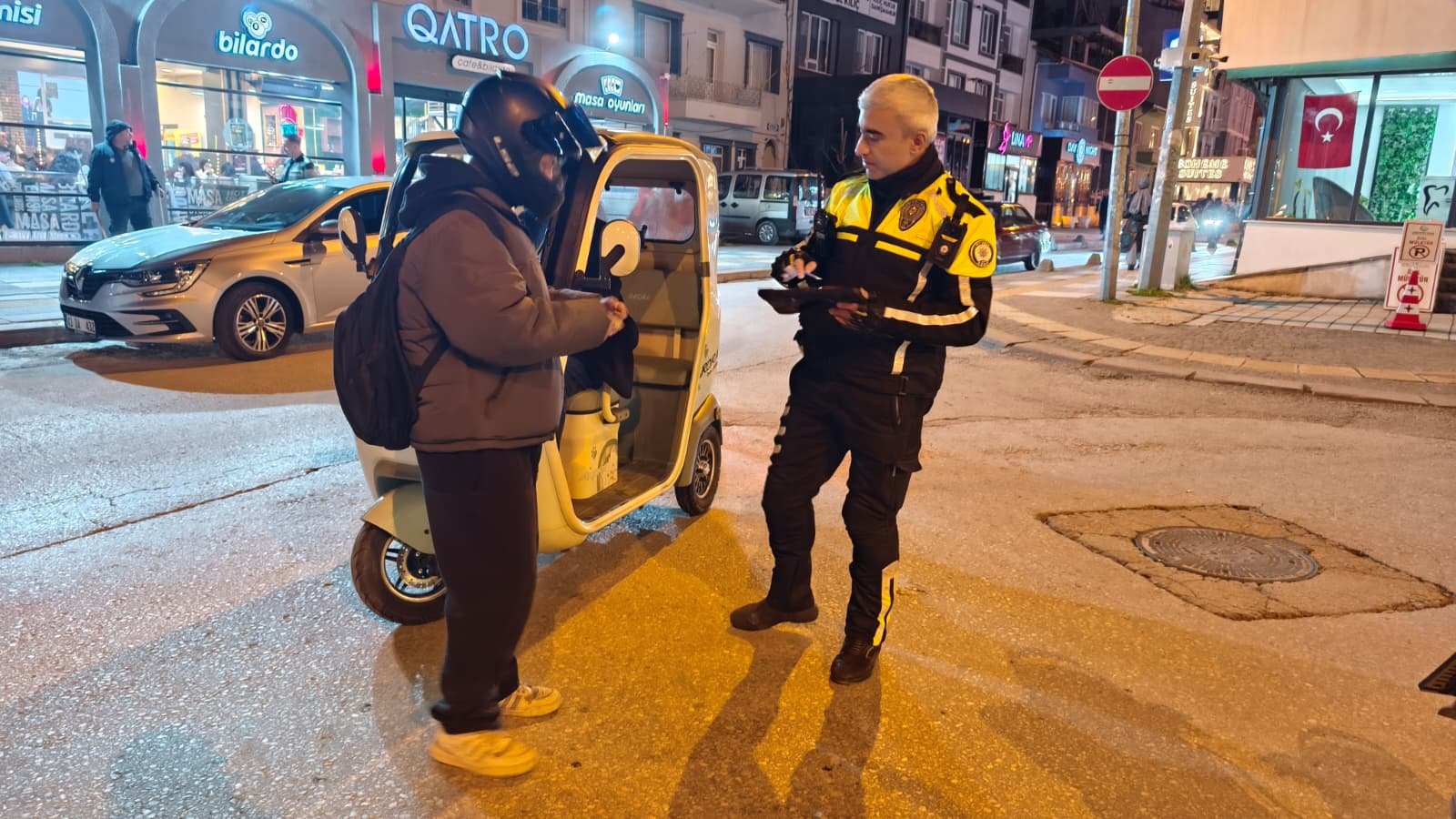 Kütahya’da Motosiklet Sürücülerine “Yüksek Ses” Denetimi (3)