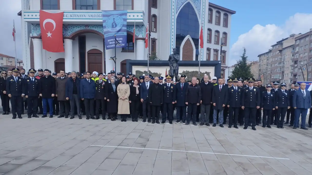 Kütahya’da Polis Teşkilatı’nın Kuruluş Yıldönümü Kutlandı3