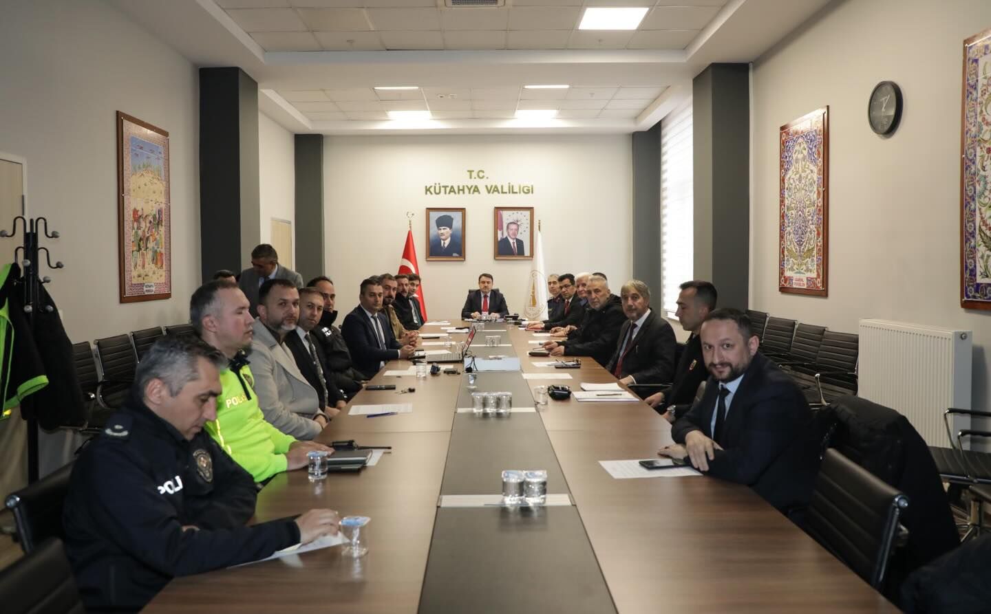 Kütahyada Spor Güvenliği Toplantısı Yapıldı