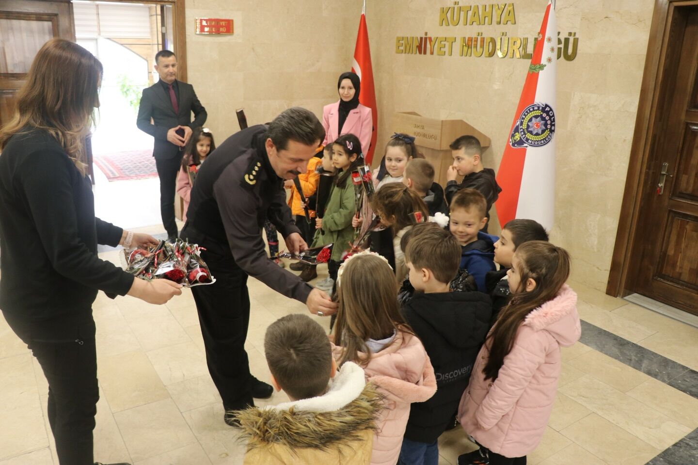 Miniklerden Polis Haftasında Anlamlı Ziyaret3