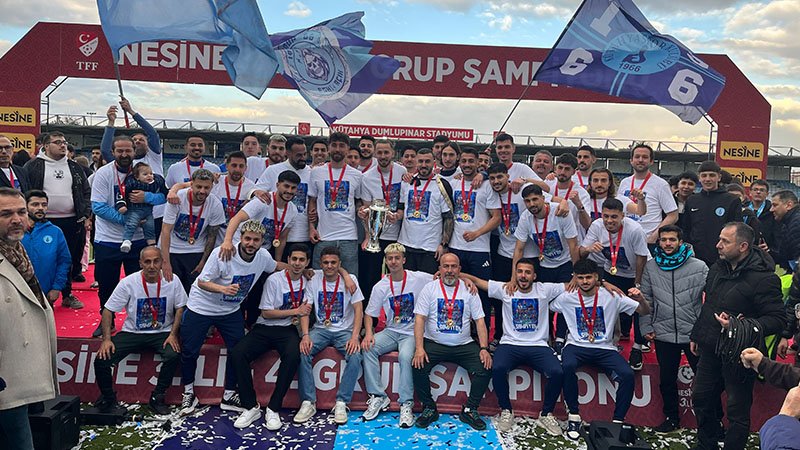 Şampiyon Kütahyaspor, Kupasına Kavuştu