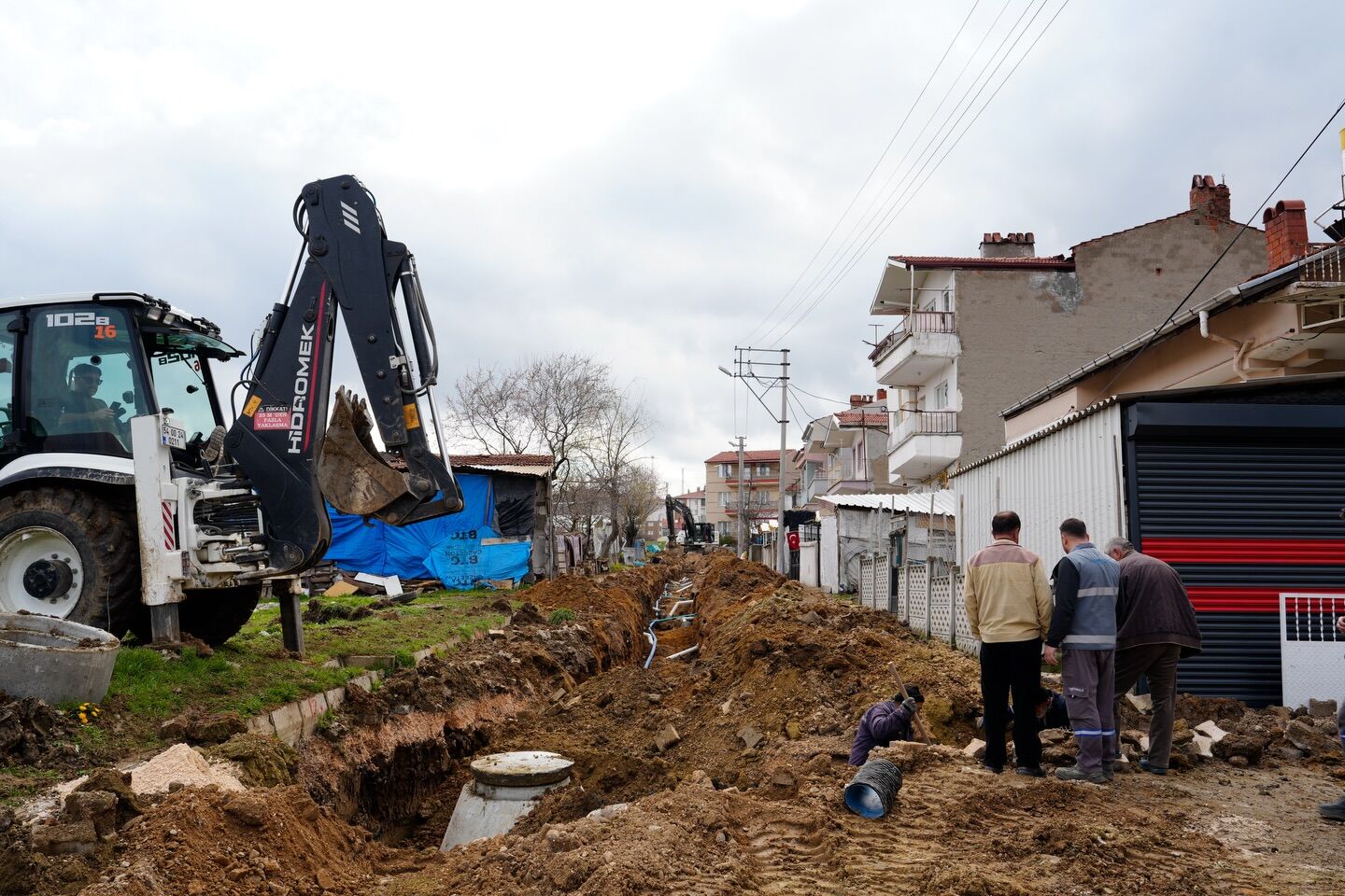 Tavşanlı’da Altyapı Yenileme Çalışmaları Başladı
