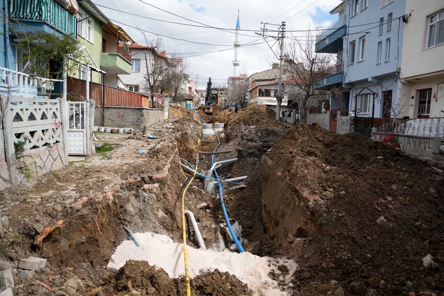 Tavşanlı’da Altyapı Yenileme Çalışmaları Başladı1