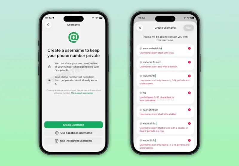Whatsapp Kullanıcı Adı Özelliği Kademeli Olarak Açıldı