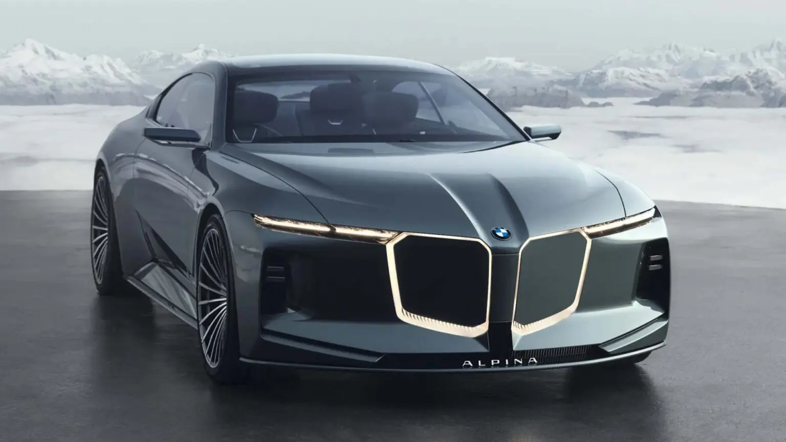 Bmw Alpina Vision Konsepti Tanıtıldı, V8 Motor Geri Döndü 1