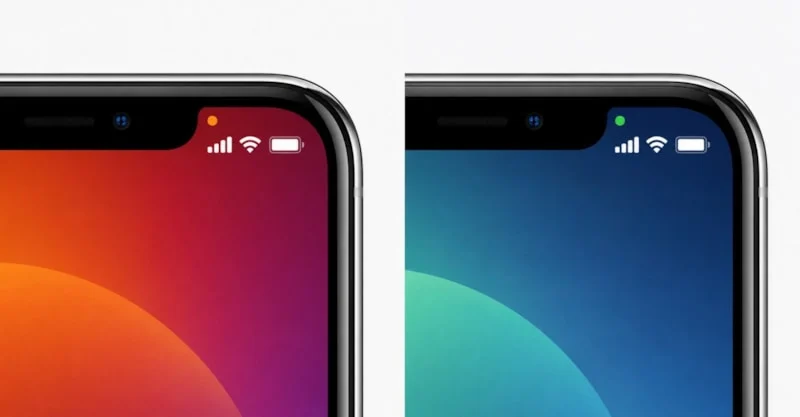 Iphone'daki Yeşil Ve Turuncu Noktanın Farkı Nedir (2)