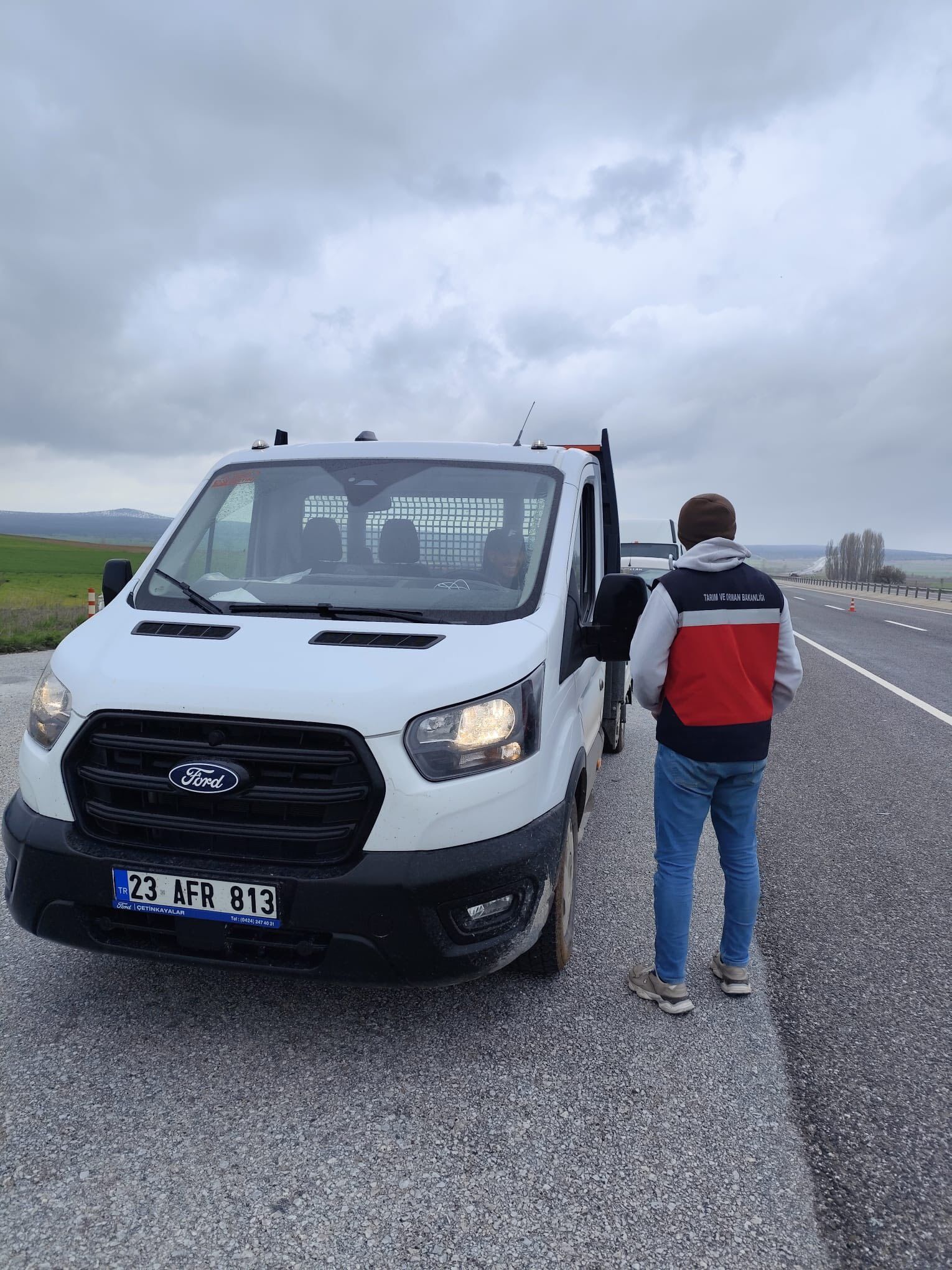 Kütahya Çavdarhisar’da Hayvan Nakil Denetimi Yapıldı1