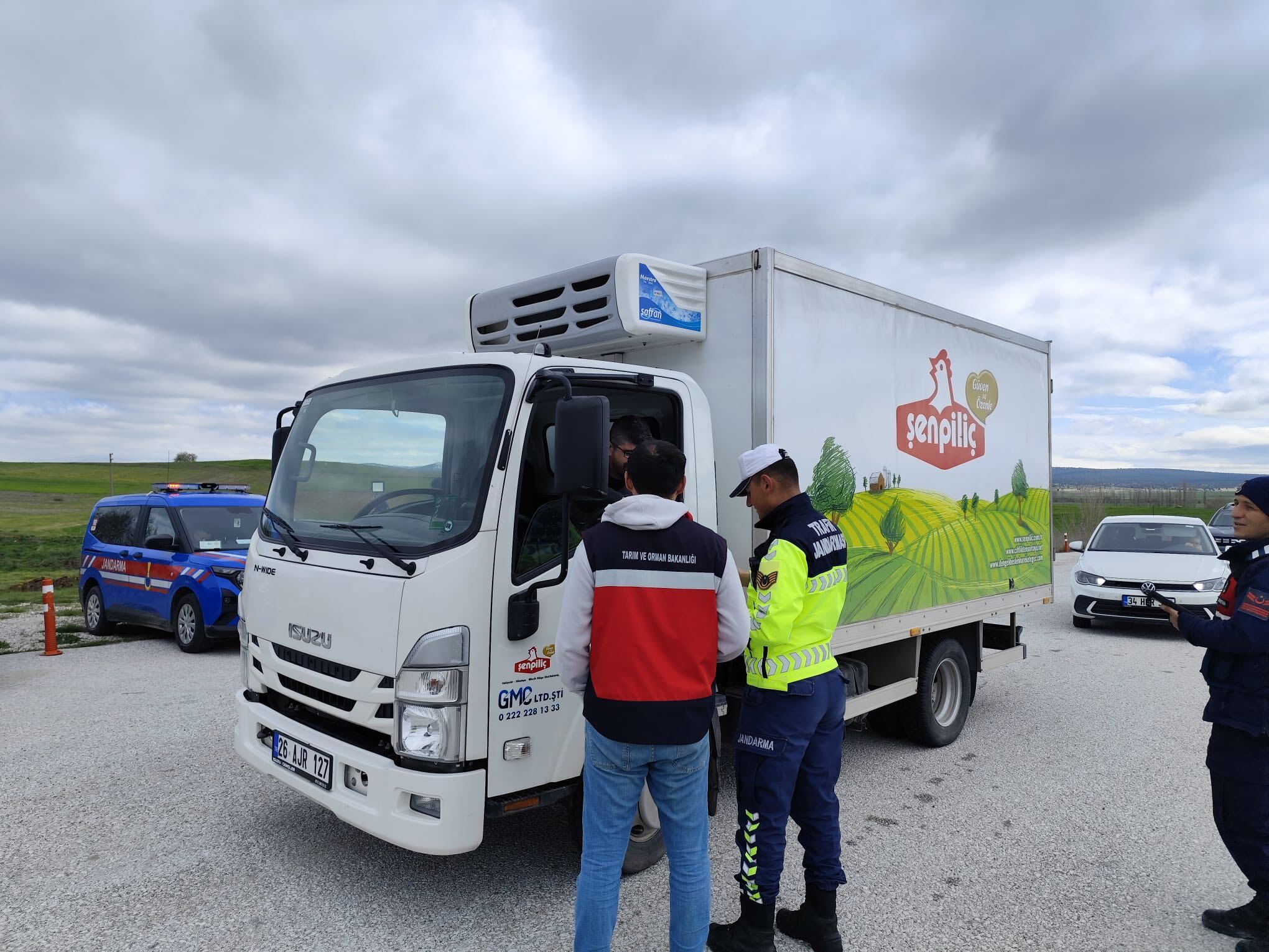 Kütahya Çavdarhisar’da Hayvan Nakil Denetimi Yapıldı2