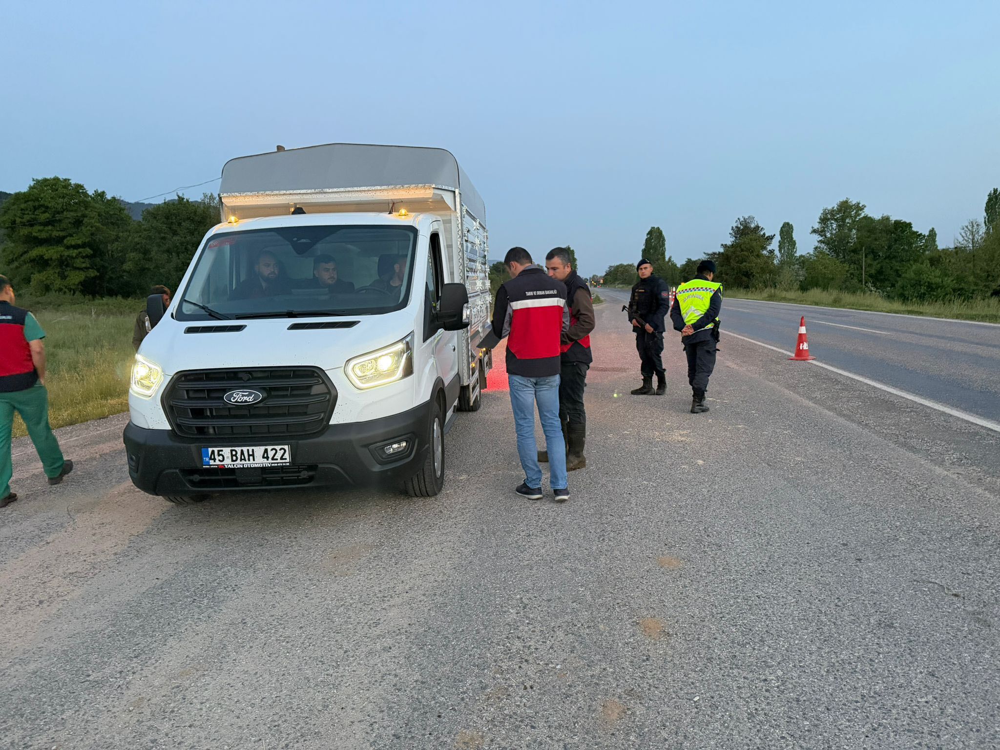 Kütahya Simav’da Kurban Bayramı Öncesi Hayvan Nakil Denetimi2
