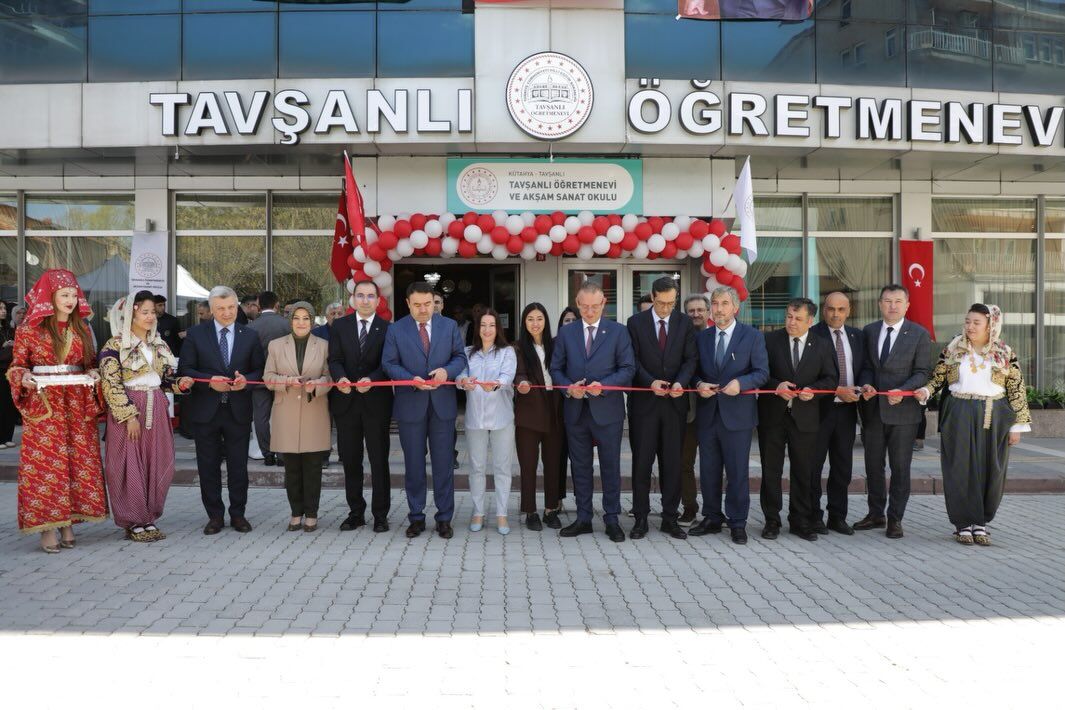 Kütahya Tavşanlı Öğretmenevi Akşam Sanat Okulu Hizmete Açıldı6