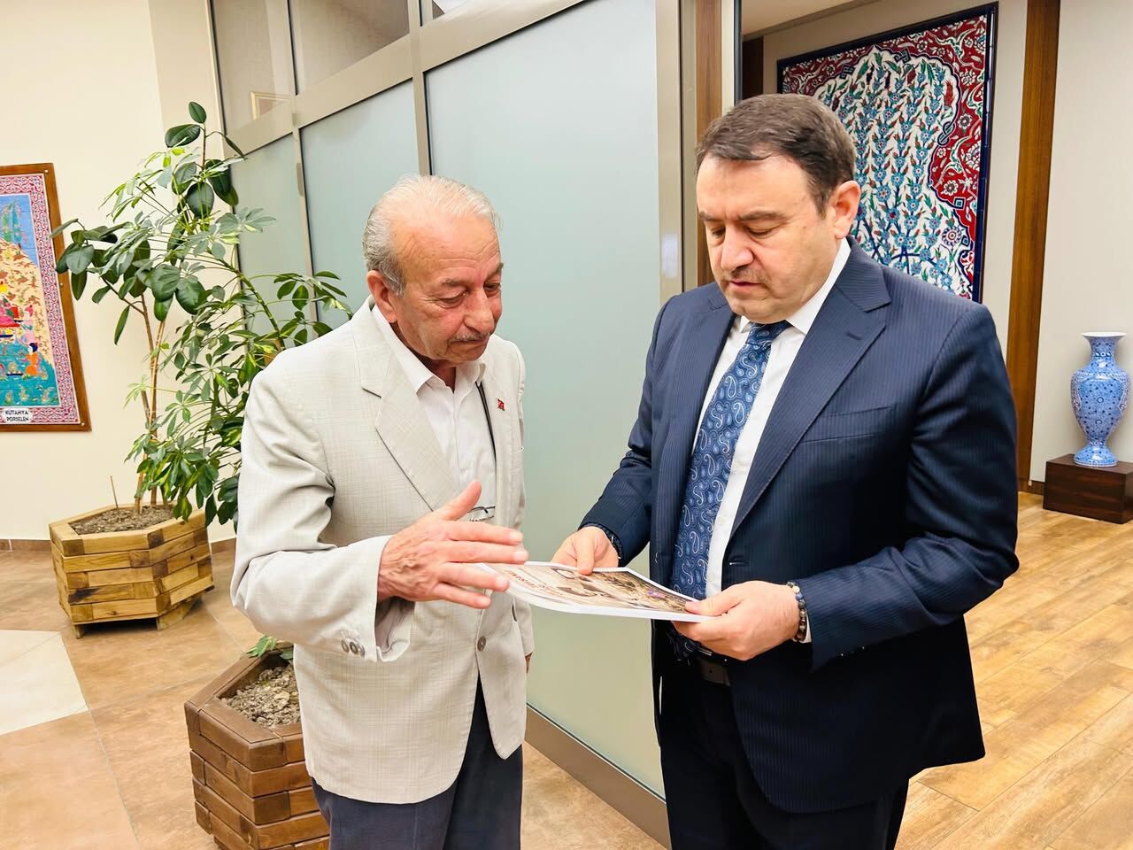 Kütahya Valisi Musa Işın Kurtuluş Mücadelesini Anlatan Eser
