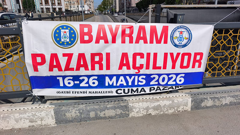 Kütahya'da Bayram Pazarı Kapılarını Açıyor