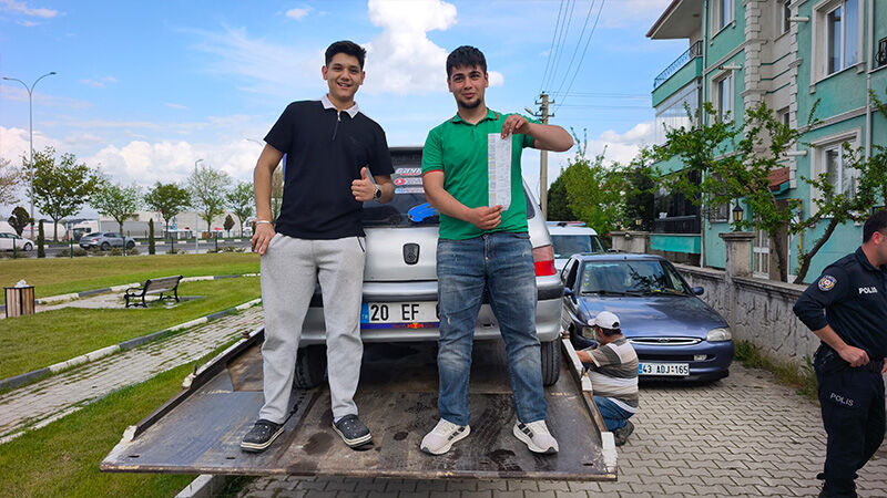 Kütahya'da Cezayı Yedi, Pozunu Verdi (4)