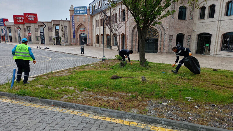Kütahya’da Çiniciler Çarşısı Çevresinde Bayram Temizliği (4)